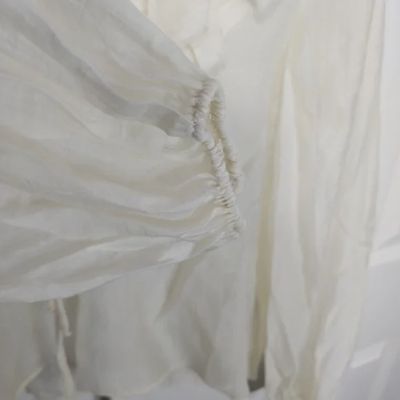 Jason Wu Raglan Puff Sleeve  Blouse, NWT, Size M - Picture 3 of 8